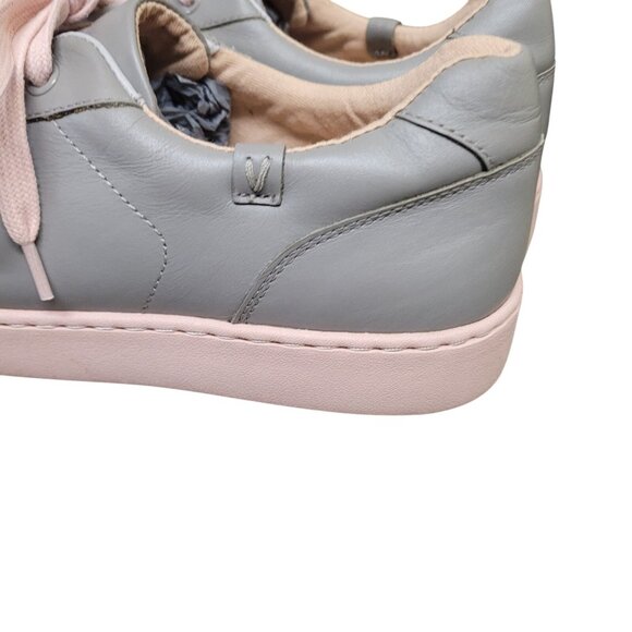 VIONIC Pro Mable Sneakers Leather Lace Up Comfort Gray Pink Women’s Size 11 - Picture 15 of 16